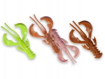 Силиконовая приманка Crazy Fish Nimble 3,2" Floating, (Mix #113), (6 шт.)