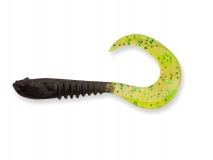 Силиконовая приманка Crazy Fish King Tail 2,5", col.2620T (Swamp/Kiwi), (6 шт.)