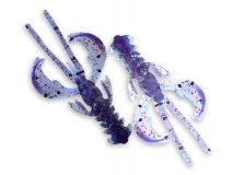 Силиконовая приманка Crazy Fish Nimble 1,6", col.51D (Milky Way), (9 шт.)