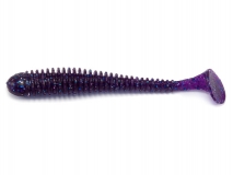 Силиконовая приманка Crazy Fish Vibro Worm 3", col.98 (Space), (5 шт.)