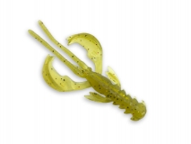 Силиконовая приманка Crazy Fish Nimble 1,2", col.1 (Olive), (16 шт.)