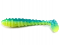 Силиконовая приманка Crazy Fish Vibro Fat 4", col.40D, (4 шт.)