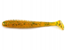 Силиконовая приманка Crazy Fish Vibro Worm 4", col.31, (5 шт.)