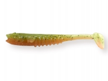 Силиконовая приманка Crazy Fish Nano Minnow 2,8" Floating, col.5D/501SL (Orange Chartreuse), (5 шт.)