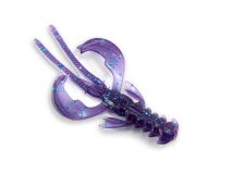 Силиконовая приманка Crazy Fish Nimble 1,6", col.99 (Grape), (9 шт.)