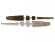 Силиконовая приманка Crazy Fish Polaris 3" Floating, col.3D (Swamp Pearl), (8 шт.)