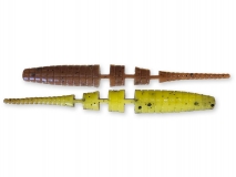 Силиконовая приманка Crazy Fish Polaris 3" Floating, col.4D (Chart Swamp), (8 шт.)