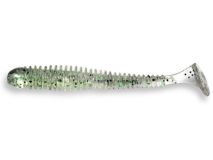 Силиконовая приманка Crazy Fish Vibro Worm 2", col.7 (Ghost), (8 шт.)
