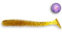 Силиконовая приманка Crazy Fish Vibro Worm 2", col.9 (Caramel), (8 шт.)