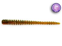 Силиконовая приманка Crazy Fish Cruel Leech 2", col.14 (UV Motor Oil), (8 шт.)
