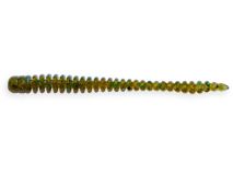 Силиконовая приманка Crazy Fish Cruel Leech 2", col.42 (Green Pumpkin Blue), (8 шт.)
