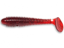 Силиконовая приманка Crazy Fish Vibro Fat 2,7", col.11 (Ruby), (5 шт.)