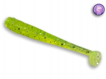 Силиконовая приманка Crazy Fish Nano Minnow 2,2", col.54 (Green Acid), (8 шт.)