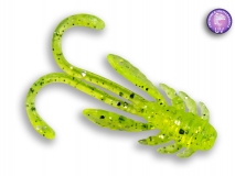 Силиконовая приманка Crazy Fish Allure 1,6", col.54 (Green Acid), (8 шт.)