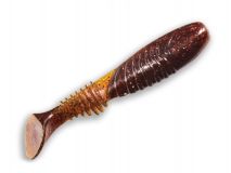Силиконовая приманка Crazy Fish Dainty 3,3", col.57 (Amber), (6 шт.)