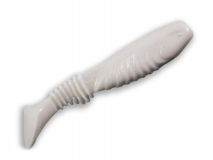 Силиконовая приманка Crazy Fish Dainty 3,3", col.59 (White), (6 шт.)