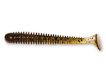 Силиконовая приманка Crazy Fish Vibro Worm 3,4", col.26 (Swamp), (5 шт.)