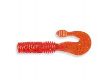 Силиконовая приманка Crazy Fish Powertail, col.4 (Cherry), (5 шт.)