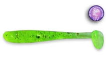 Силиконовая приманка Crazy Fish Nano Minnow 1,6", col.54 (Green Acid), (8 шт.)