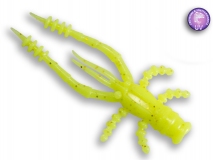 Силиконовая приманка Crazy Fish Crayfish 3", col.6 (Chartreuse), (7 шт.)