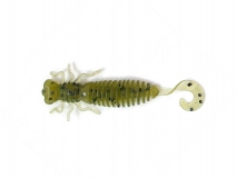 Силиконовая приманка Fanatik Larva Lux 3,5" - col.001, (4 шт.)