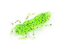 Силиконовая приманка FishUp Dragonfly 1,5" - col.055 (Chartreuse/Black), (8 шт.)