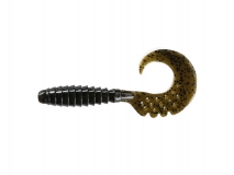 Силиконовая приманка FishUp Fancy Grub 2" - col.043 (Watermelon Brown/Black), (10 шт.)