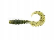 Силиконовая приманка FishUp Fancy Grub 2,5" - col.042 (Watermelon Seed), (10 шт.)