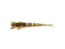 Силиконовая приманка FishUp Flit 2" - col.074 (Green Pumpkin Seed), (9 шт.)