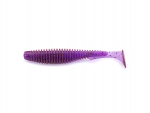 Силиконовая приманка FishUp U-Shad 2" - col.016 (Lox/Green & Black), (10 шт.)