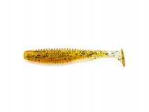 Силиконовая приманка FishUp U-Shad 2" - col.036 (Caramel/Green & Black), (10 шт.)