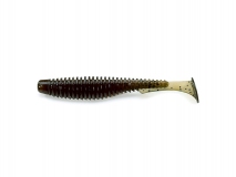 Силиконовая приманка FishUp U-Shad 2" - col.043 (Watermelon Brown/Black), (10 шт.)