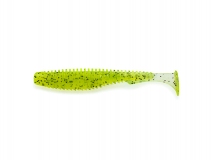 Силиконовая приманка FishUp U-Shad 2" - col.055 (Chartreuse/Black), (10 шт.)