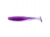 Силиконовая приманка FishUp U-Shad 2,5" - col.015 (Violet/Blue), (9 шт.)
