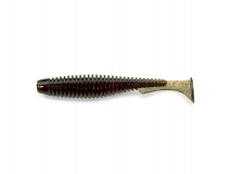 Силиконовая приманка FishUp U-Shad 2,5" - col.043 (Watermelon Brown/Black), (9 шт.)