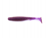 Силиконовая приманка FishUp U-Shad 3" - col.016 (Lox/Green & Black), (9 шт.)