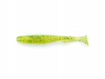Силиконовая приманка FishUp U-Shad 4" - col.026 (Flo Chartreuse/Green), (8 шт.)