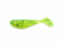 Силиконовая приманка FishUp Wizzy 1,5" - col.026 (Flo Chartreuse/Green), (10 шт.)