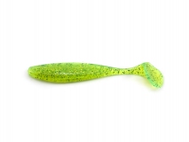 Силиконовая приманка FishUp Wizzle Shad 3" - col.026 (Flo Chartreuse/Green), (8 шт.)