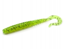 Силиконовая приманка FishUp Vipo 2,8" - col.055 (Chartreuse/Black), (9 шт.)