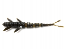 Силиконовая приманка FishUp Flit 4" - col.043 (Watermelon Brown/Black), (7 шт.)