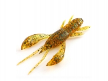 Силиконовая приманка FishUp Real Craw 2" - col.036 (Caramel/Green & Black), (7 шт.)