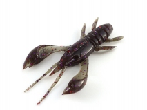 Силиконовая приманка FishUp Real Craw 2" - col.050 (Green Pumpkin Brown/Red & Purple), (7 шт.)