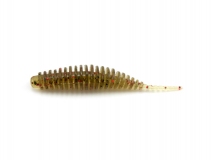 Силиконовая приманка FishUp Tanta 1,5" - col.045 (Green Pumpkin/Red & Black), (10 шт.)