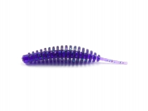 Силиконовая приманка FishUp Tanta 3,5" - col.060 (Dark Violet/Peacock & Silver), (10 шт.)