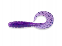 Силиконовая приманка FishUp Mighty Grub 3,5" - col.014 (Violet/Blue), (7 шт.), (7 шт.)