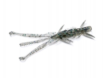 Силиконовая приманка FishUp Shrimp 3" - col.057 (Bluegill), (9 шт.)
