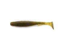 Силиконовая приманка FishUp U-Shad 3,5" - col.074 (Green Pumpkin Seed), (8 шт.)