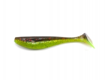 Силиконовая приманка FishUp Wizzle Shad 3" - col.203 (Green Pumpkin/Flo Chartreuse), (8 шт.)