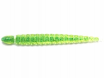 Силиконовая приманка Keitech Custom Leech 3" - col.424C (Lime Chartreuse), (10 шт.)